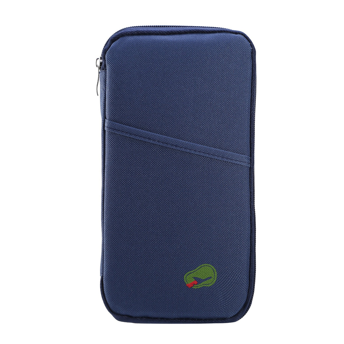 Royal Blue zip travel document organizer