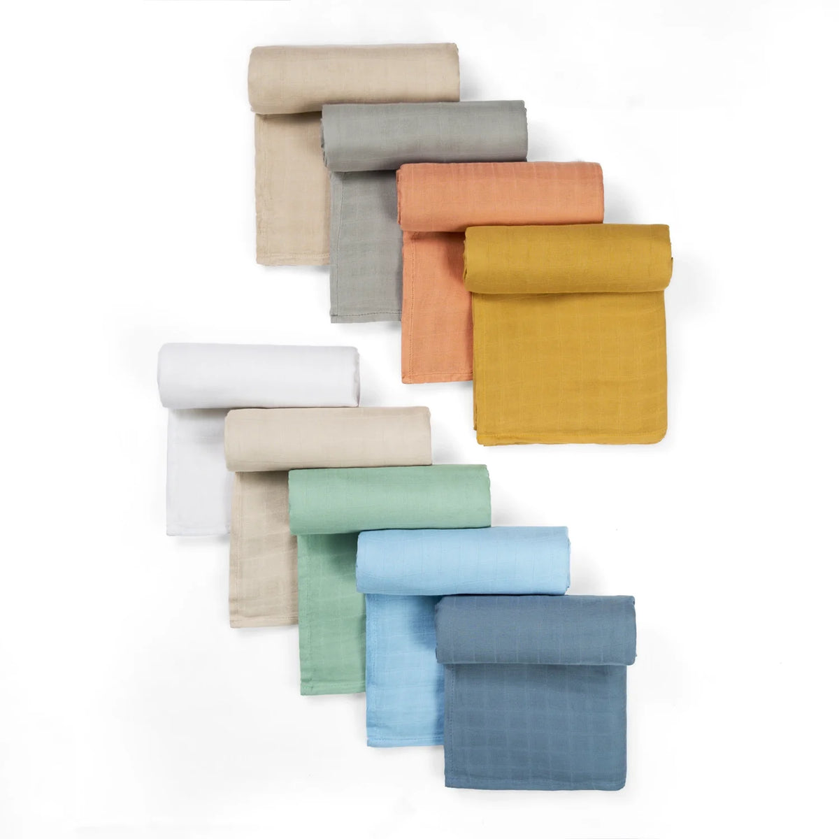 Baby Muslin Swaddle Blanket, Oatmeal