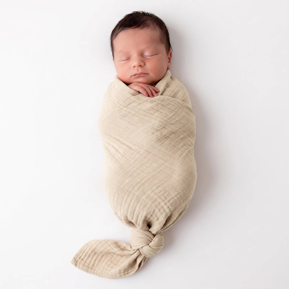 Baby Muslin Swaddle Blanket, Oatmeal