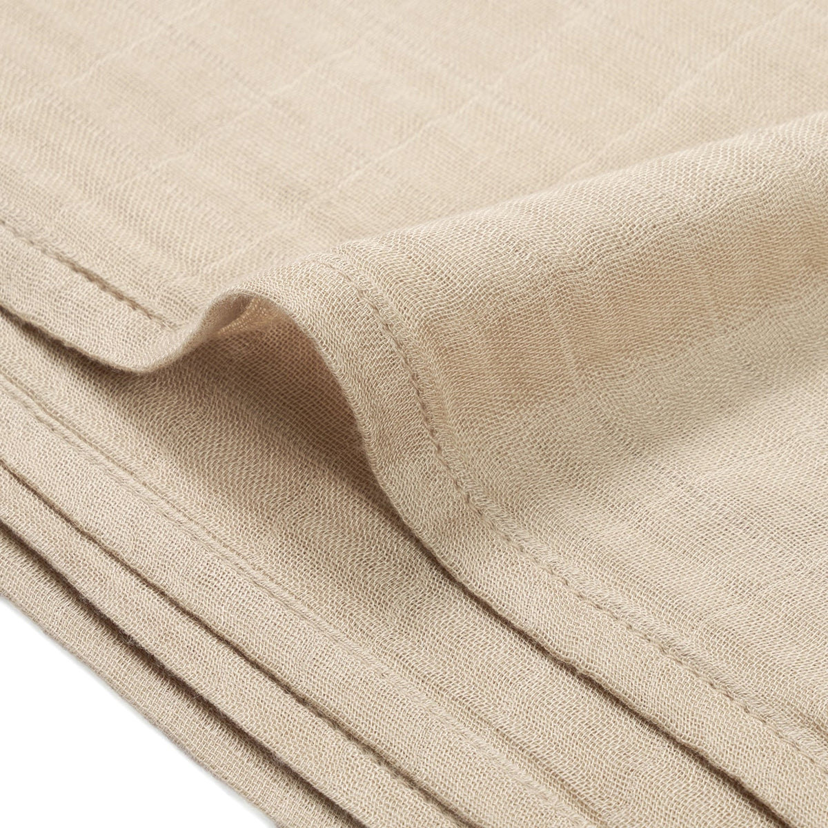 Baby Muslin Swaddle Blanket, Oatmeal