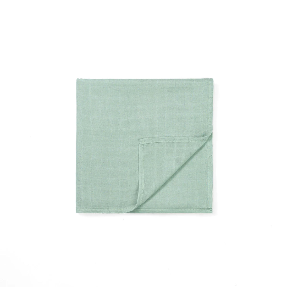 Baby Muslin Swaddle Blanket, Sage Green