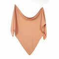 Baby Muslin Swaddle Blanket, Terra Cotta