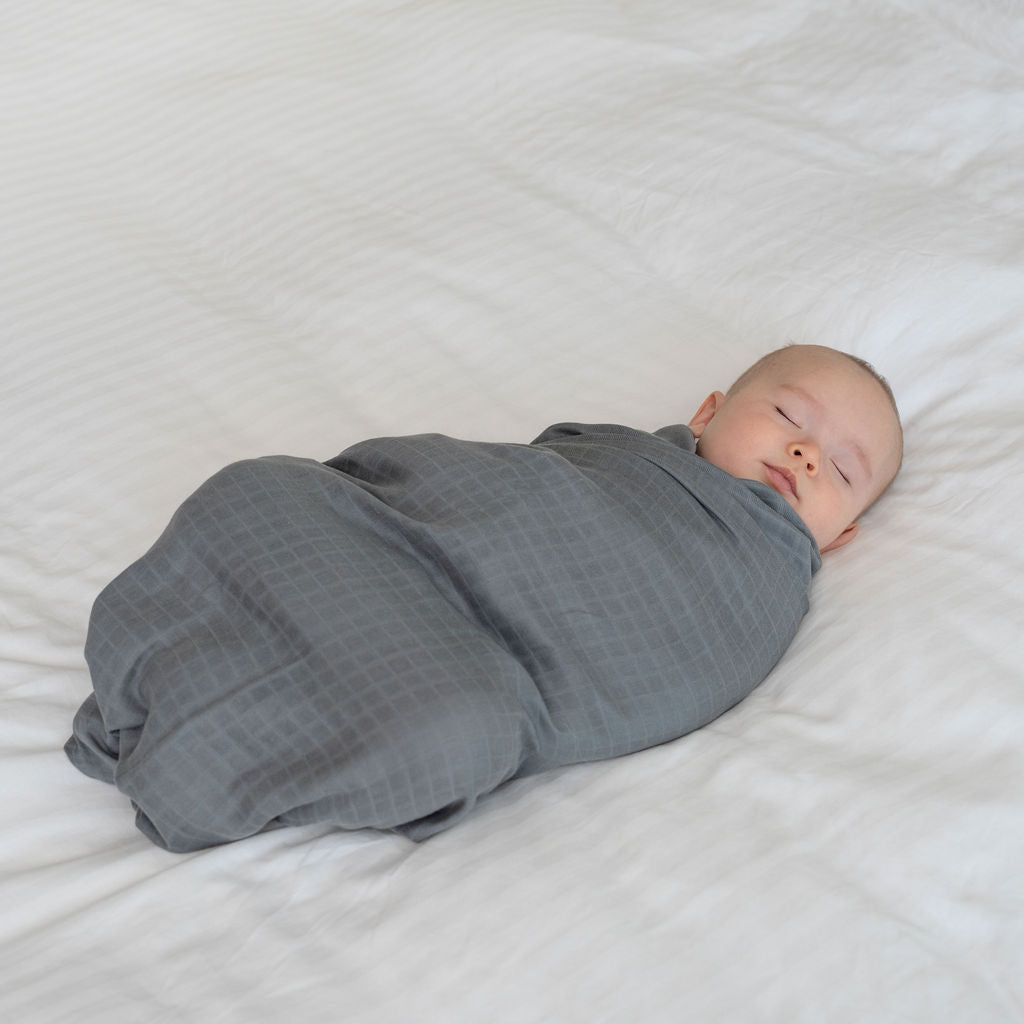 Organic Cotton Muslin Swaddle Blanket, 47 x 47 in