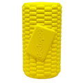 Corn on the Cob Dog Toy, Rubber Treat Dispenser, Made in USA by SodaPup