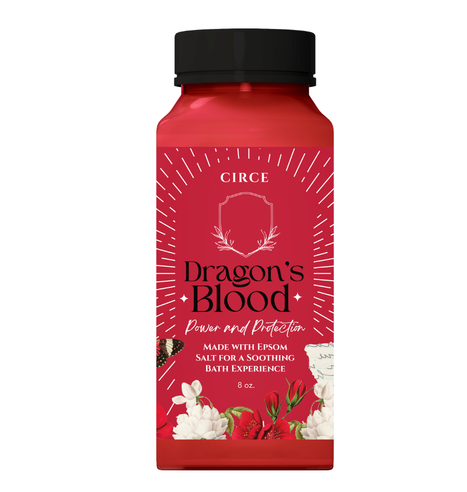 Circe Boutique Soul Bath Elixir, Dragon's Blood blend