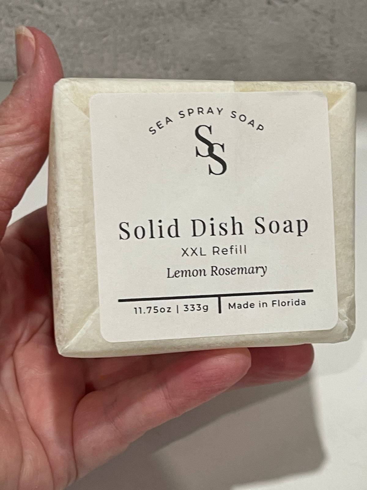 XXL Solid Dish Soap Bar, 11.75 oz