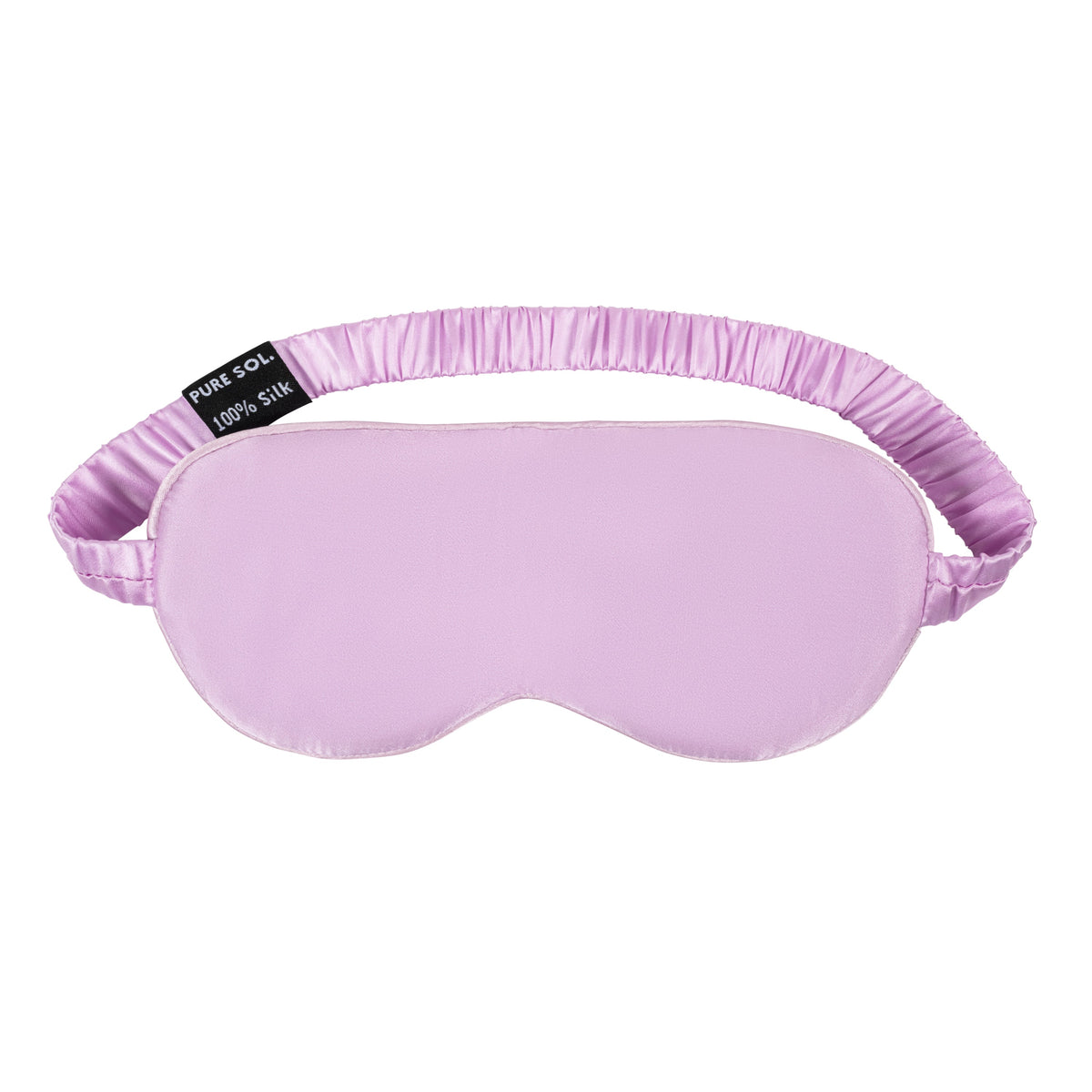 PURESOL Beauty mulberry silk sleep eye mask in lilac