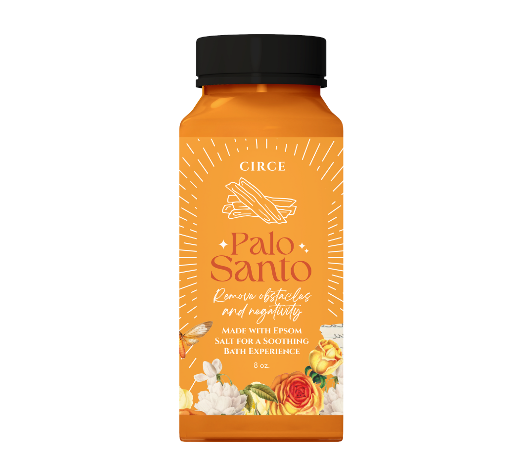 Circe Boutique Soul Bath Elixir, Palo Santo blend