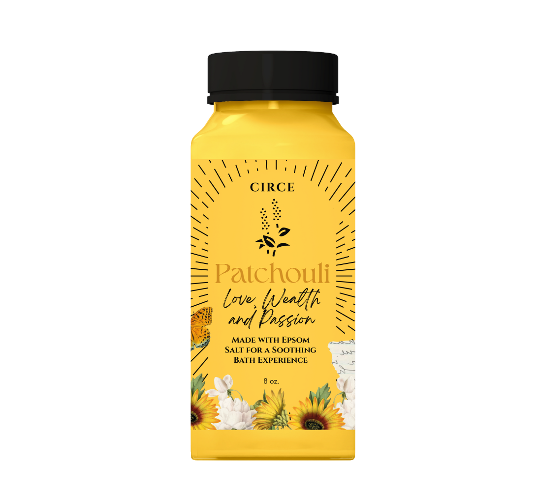 Circe Boutique Soul Bath Elixir, Patchouli blend
