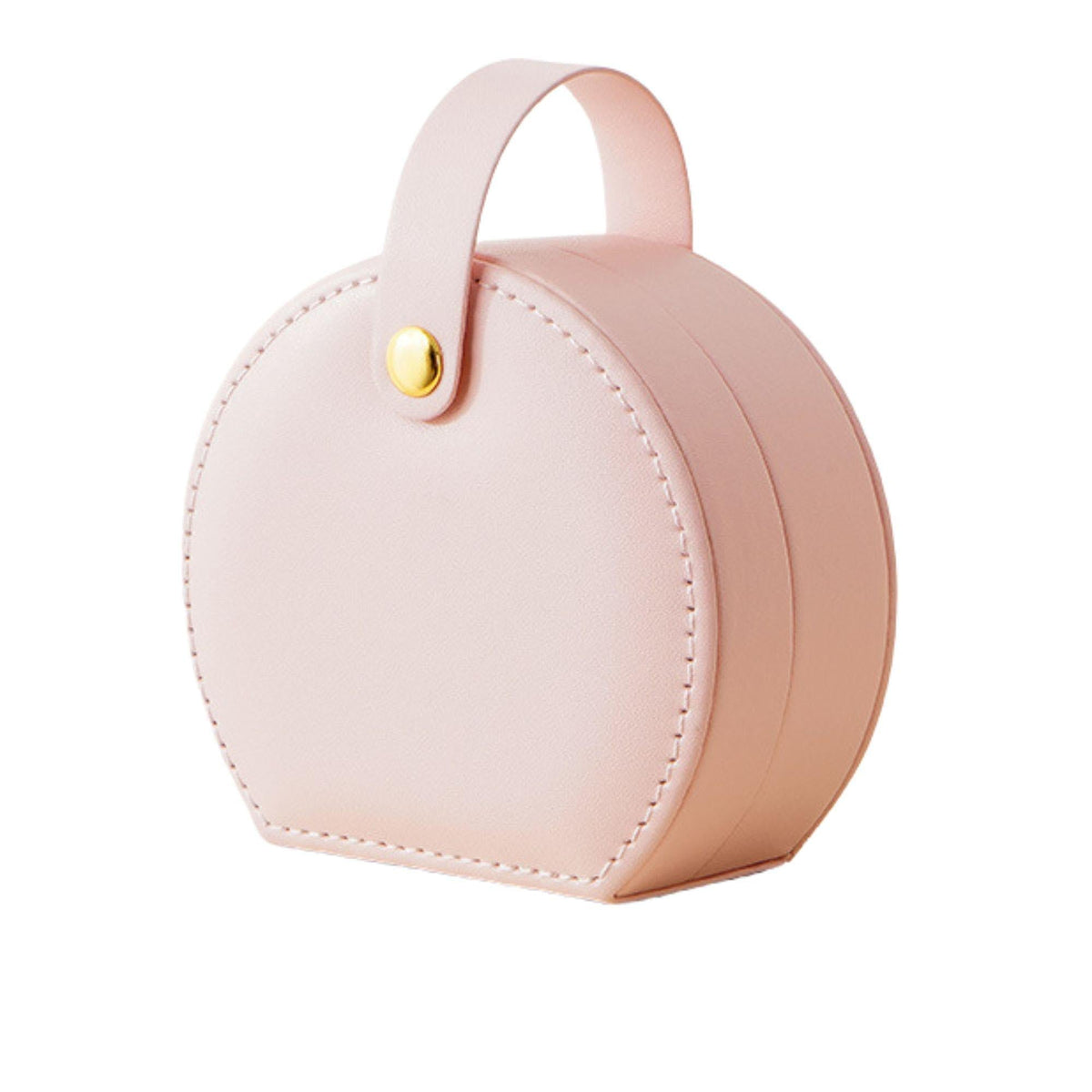 Compact Travel Jewelry Case, PU Leather