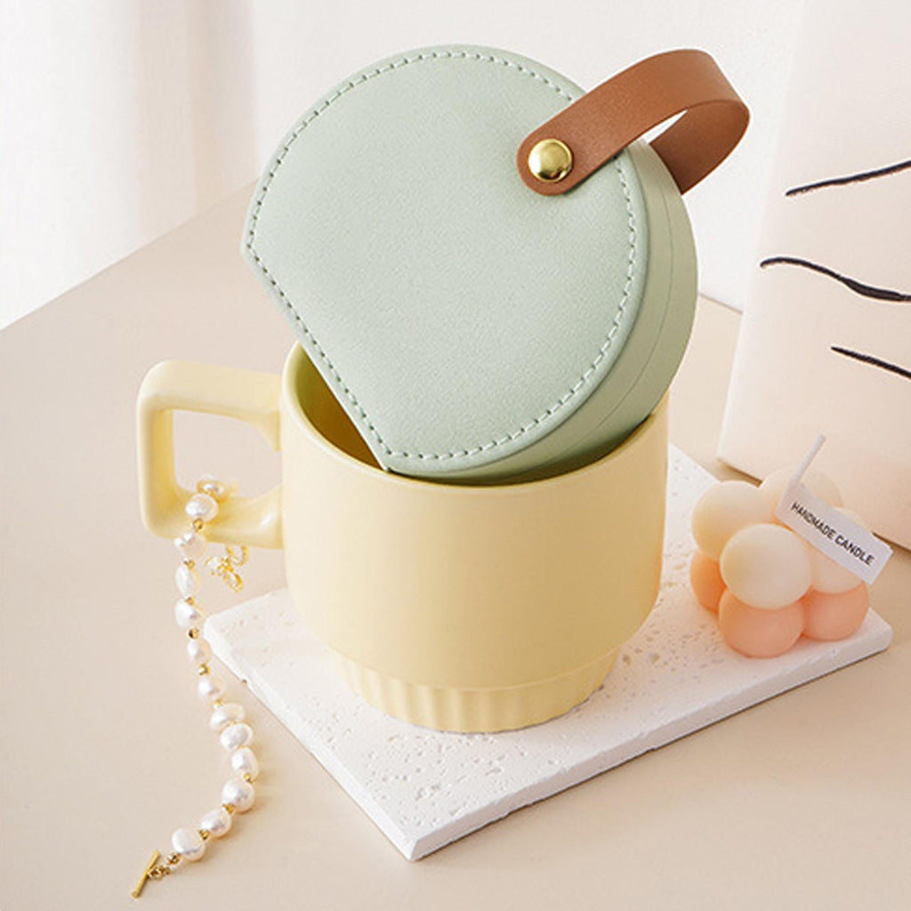 Compact Travel Jewelry Case, PU Leather