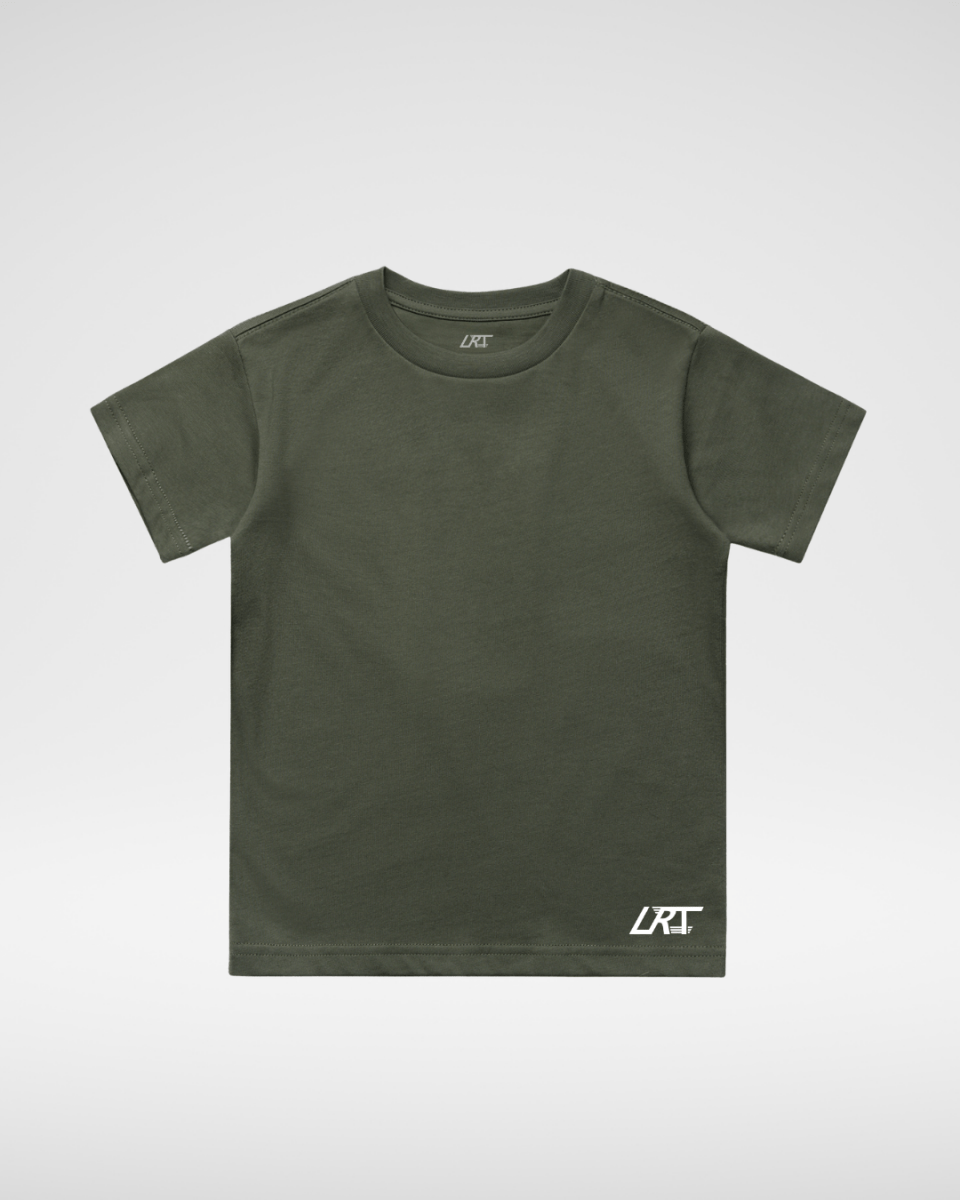 Kids' Organic Cotton Tee, Olive by LITTLE RAD THINGS