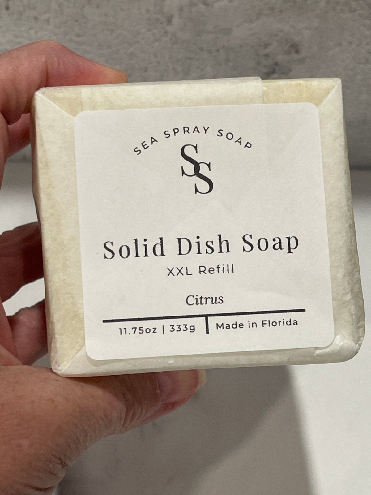 XXL Solid Dish Soap Bar, 11.75 oz